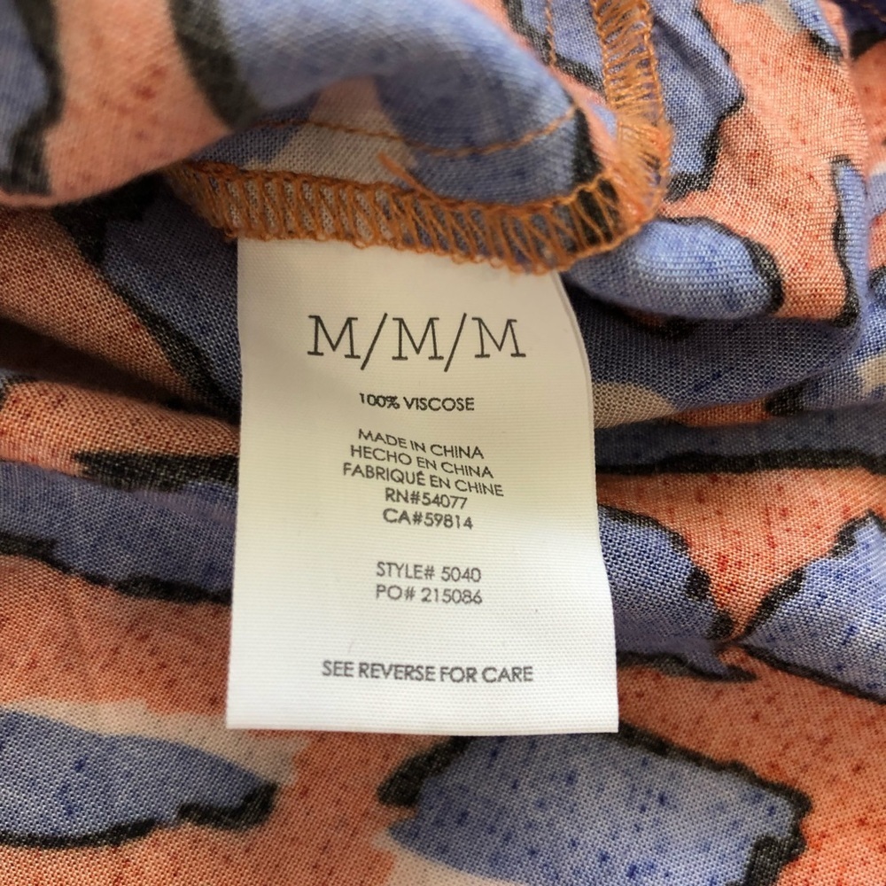 Cabi Leopard Print Button Down Isla Cami Size Med… - image 4